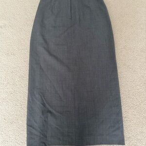 Casual Corner Charcoal Maxi Skirt